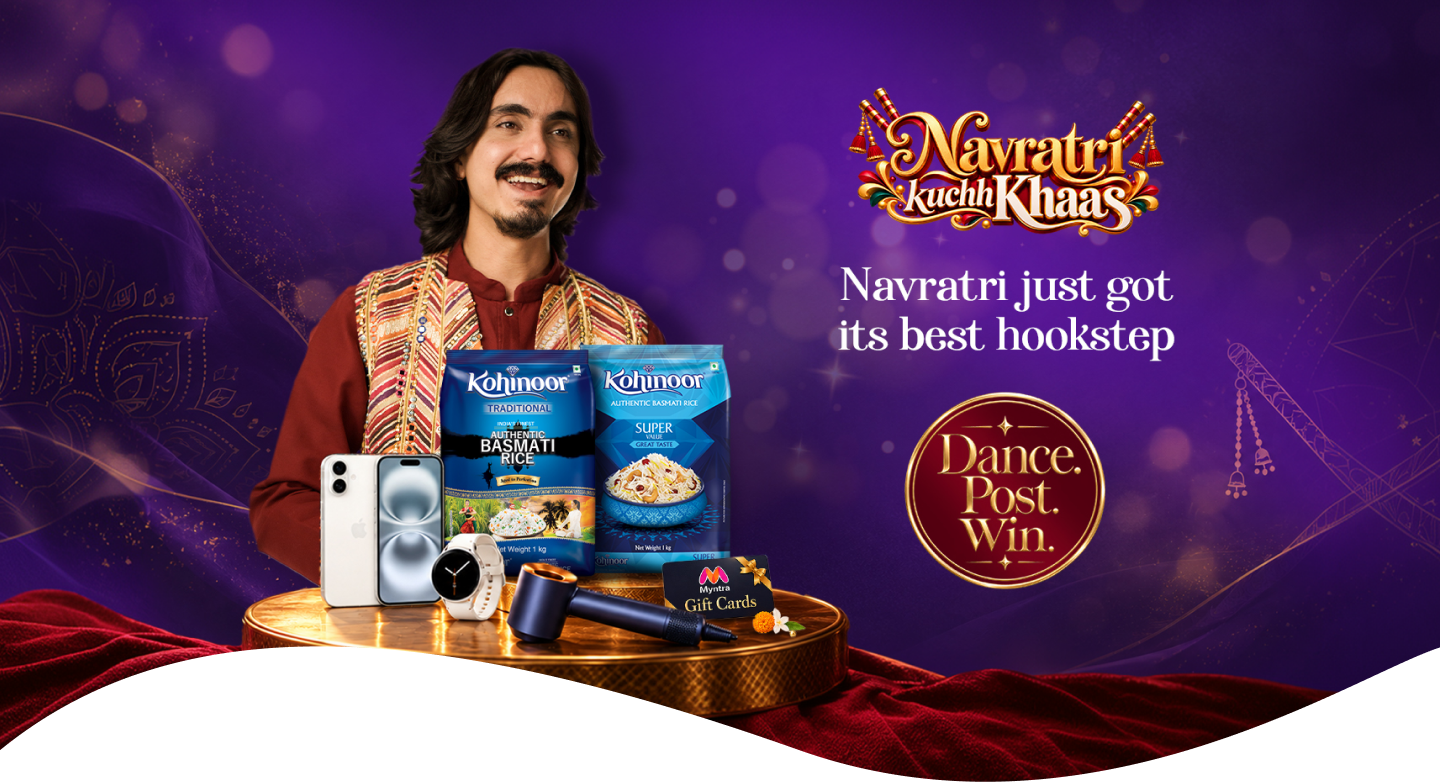 Navratri Kuchh Khaas – Navratri just got its best hookstep. Dance. Post. Win.