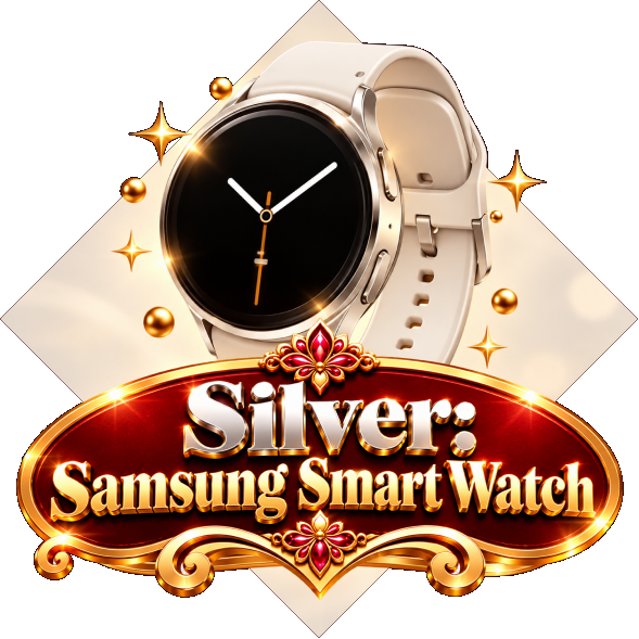 Silver: Samsung Smart Watch