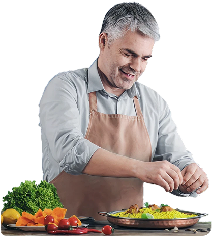 Cooking Man