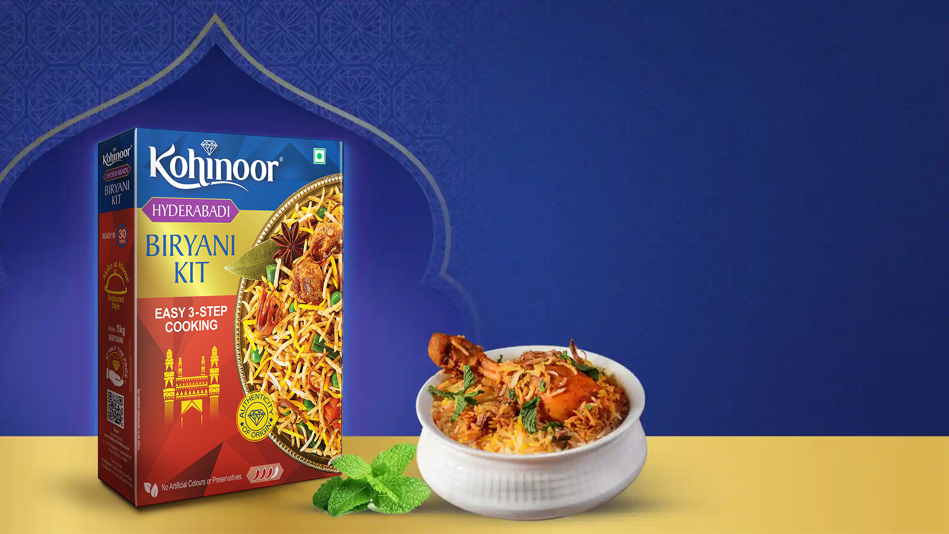 Buy Kohioor Biryani Kit Banner