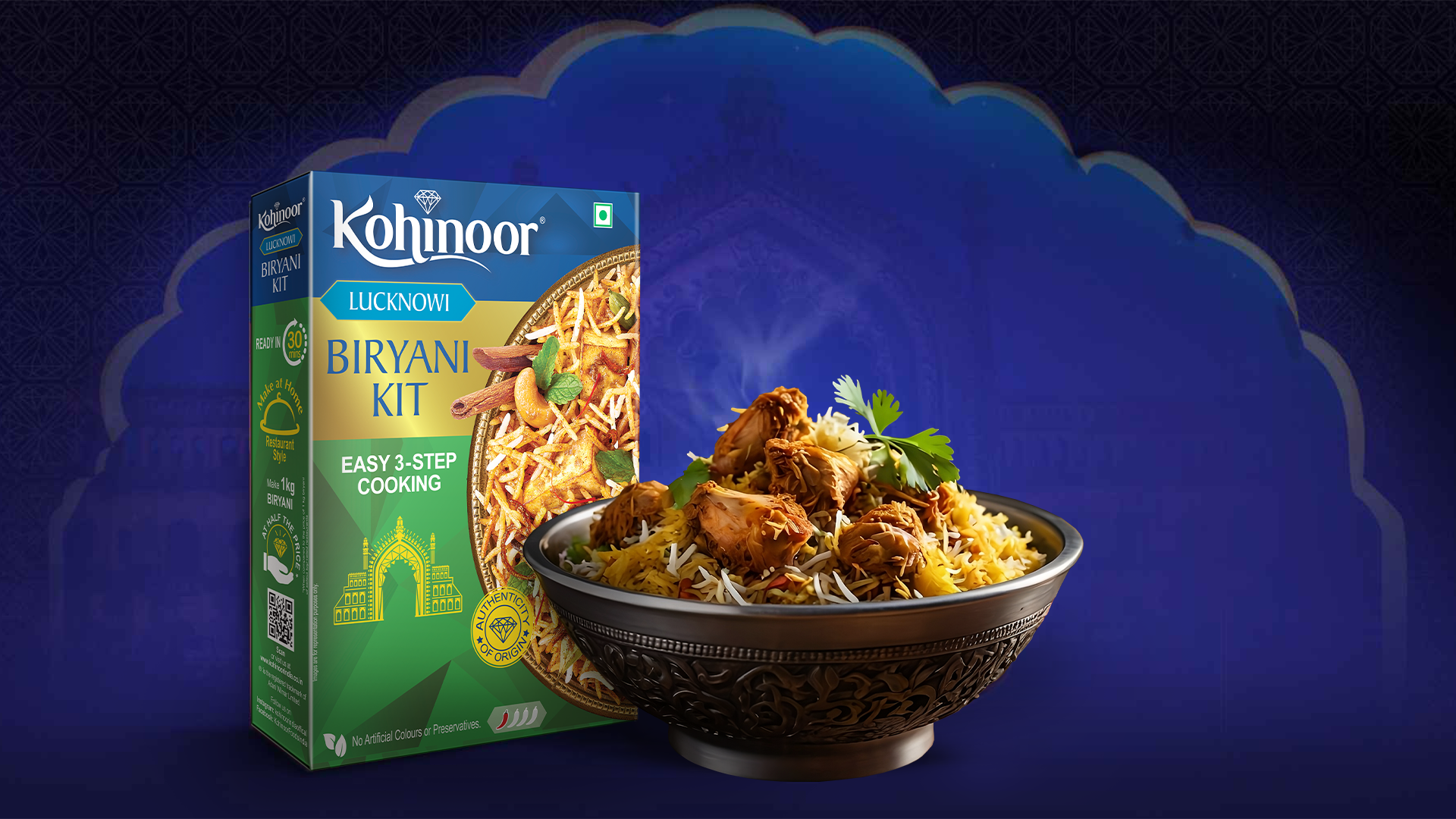 Kohinoor Lucknowi Biryani Kit