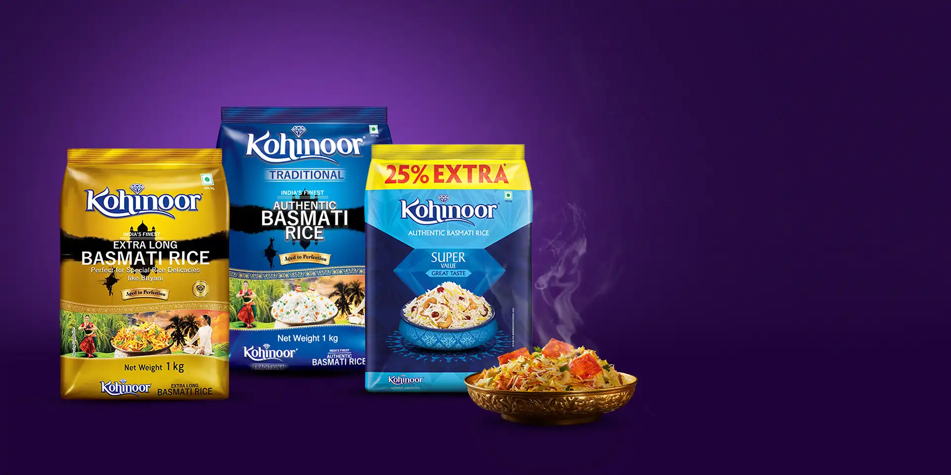 Kohinoor - Basmati Authentic Range