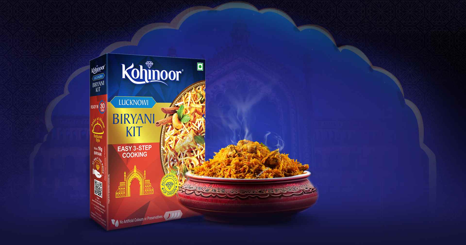 Kohinoor - Complete Hyderabadi Biryani Kit