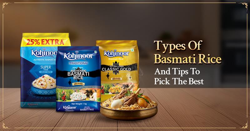 Types of basmati rice