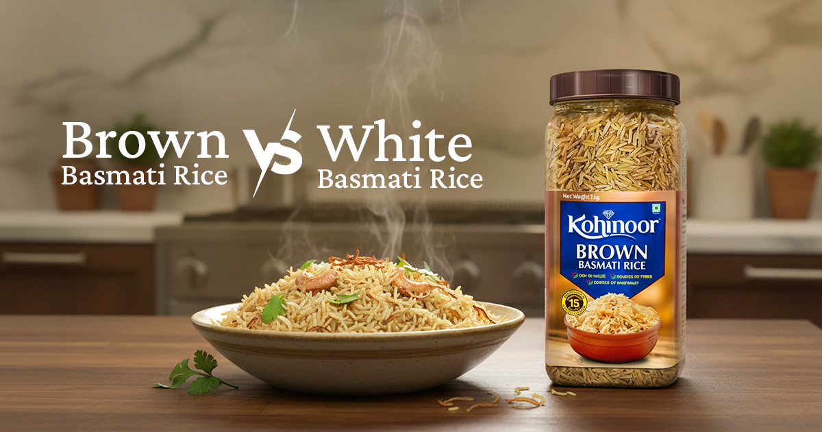Brown Basmati Rice vs White Basmati Rice
