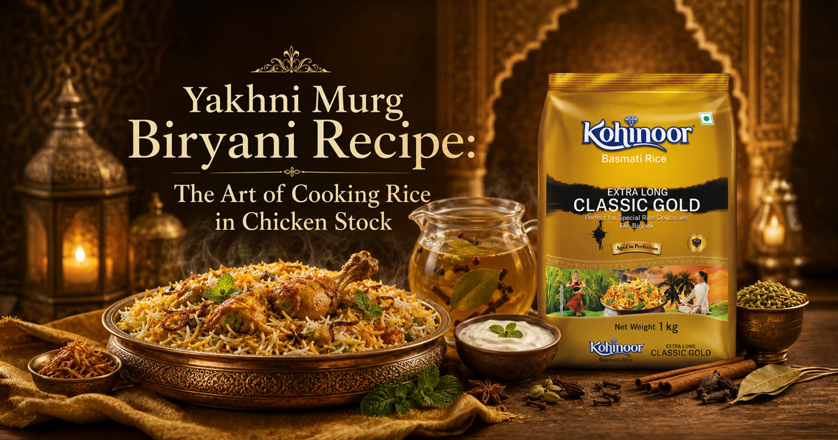 Yakhni Murg Biryani Recipe: The Art of Cooking Rice in Chicken Stock