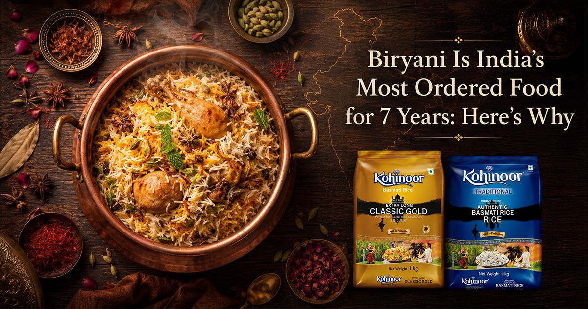 Biryani Is India's Most Ordered Food for 7 Years: Here's Why