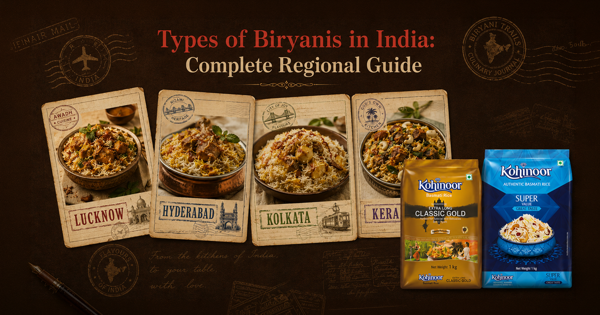 Types of Biryanis in India: Complete Regional Guide