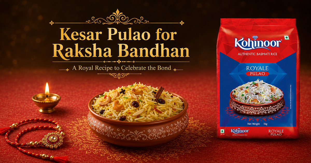 Kesar Pulao for Raksha Bandhan - A Royal Recipe
