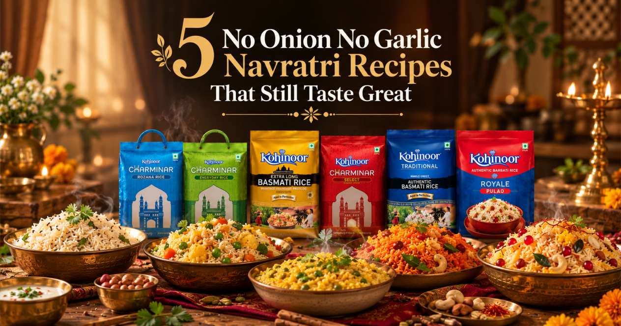 What to Cook During Navratri? 5 No Onion No Garlic Recipes