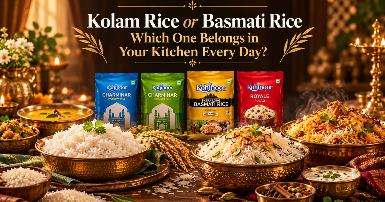 Kolam Rice or Basmati Rice: Which One Belongs in Your Kitchen