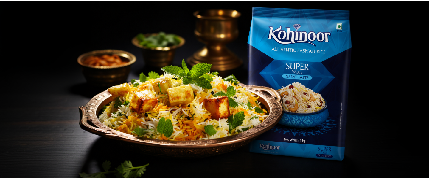 Paneer Dum Biryani