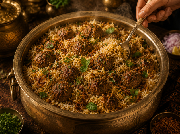 Kofta pulao