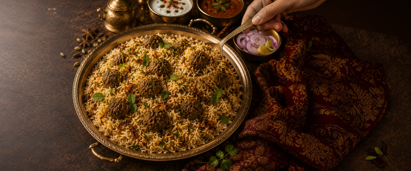 Kofta pulao