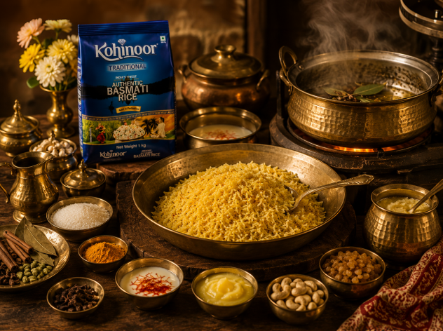 Basanti Pulao Recipe - Authentic Bengali Sweet Rice