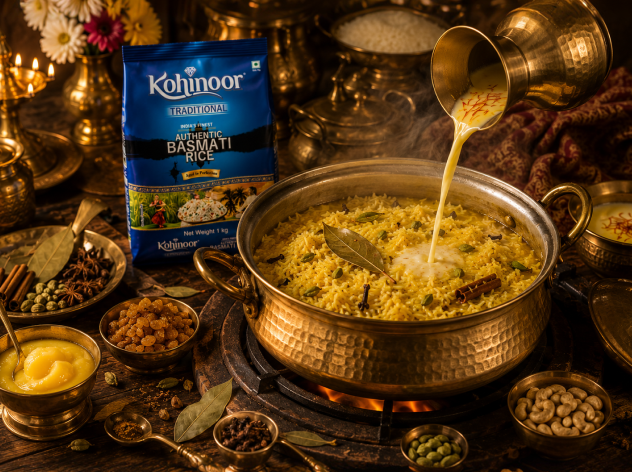 Basanti Pulao Recipe - Authentic Bengali Sweet Rice
