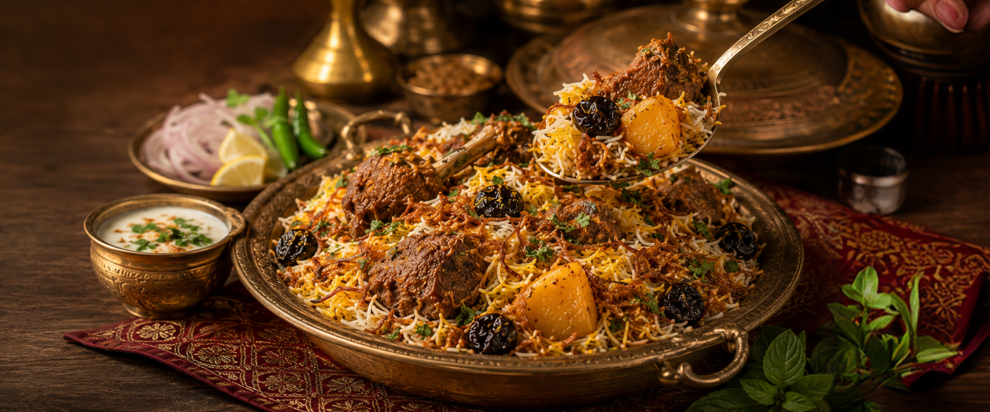 Sindhi Biryani Recipe – Authentic Dum Style