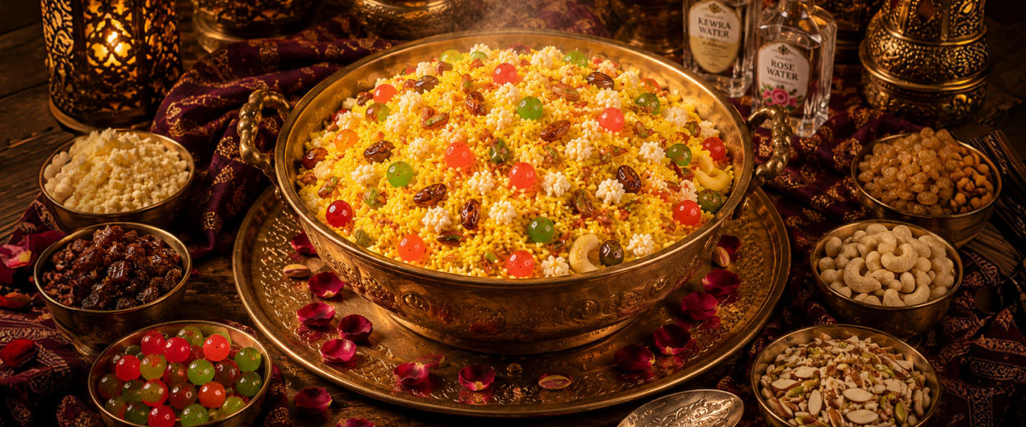 Zarda Pulao Recipe – Meethe Chawal the Nawabi Way