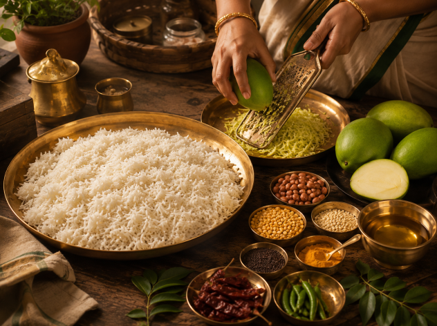Mango Rice Recipe - Summer Mango Rice Recipe