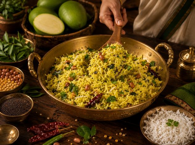 Mango Rice Recipe - Summer Mango Rice Recipe
