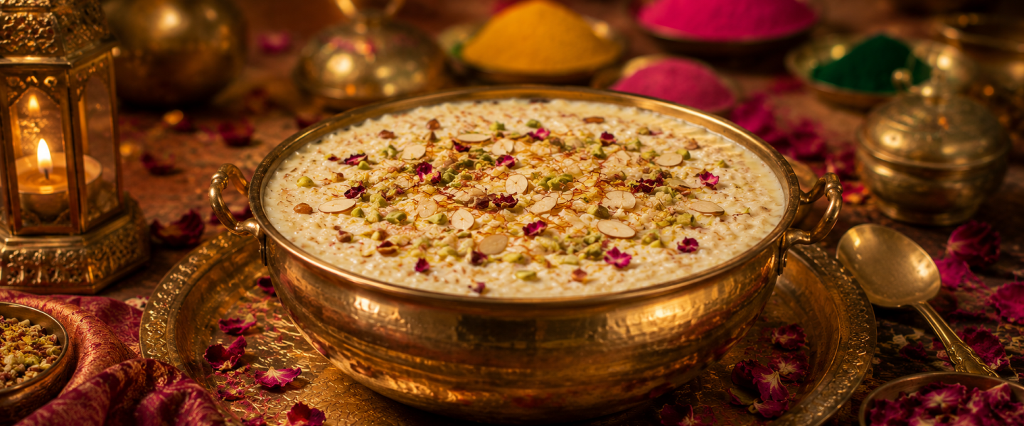 Thandai Rice Kheer Recipe – Holi Special Festive Dessert