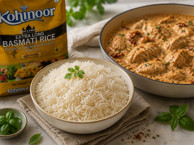 Marry Me Chicken Recipe with Basmati Rice