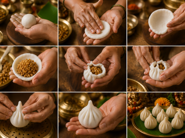 Ukadiche Modak Recipe: The Rice-Flour Sweet Every Ganpati Bhakt Makes