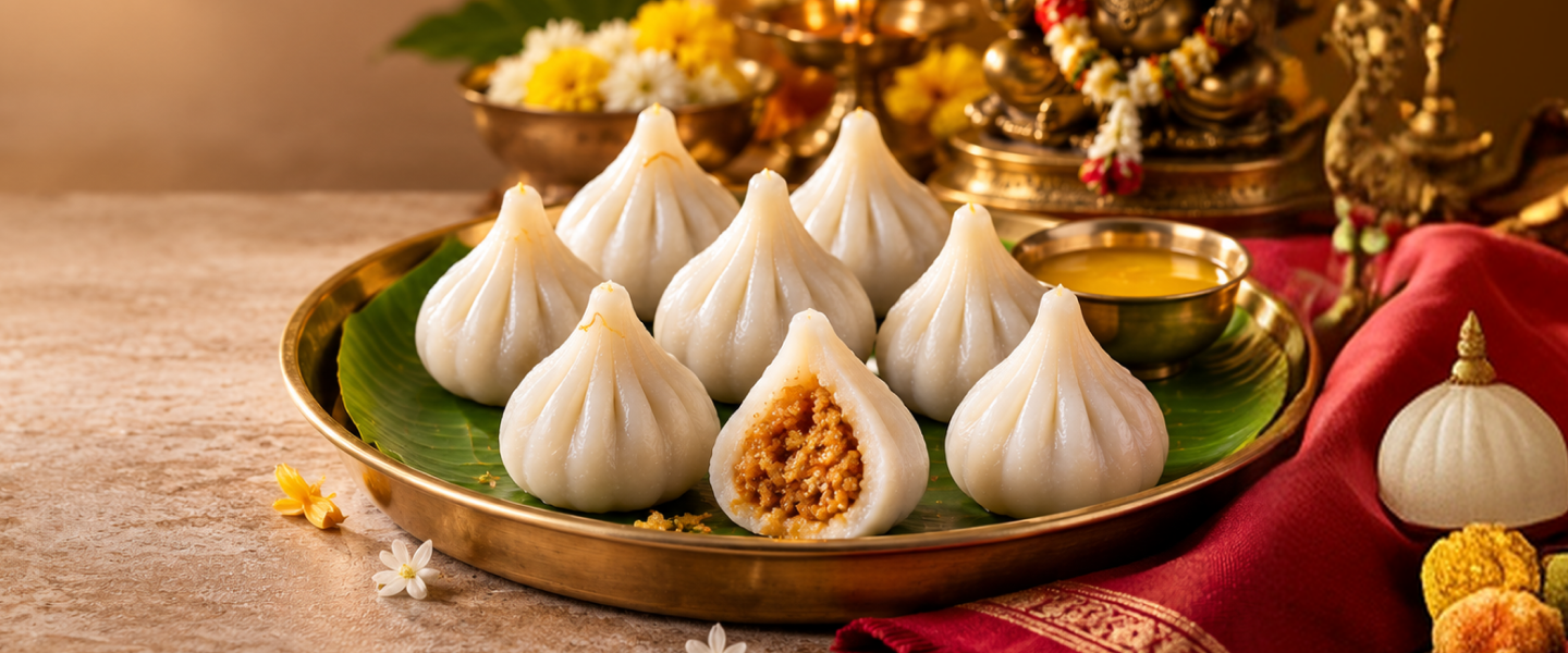 Ukadiche Modak Recipe: The Rice-Flour Sweet Every Ganpati Bhakt Makes