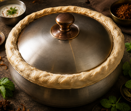 Hyderabadi Dum Chicken Biryani