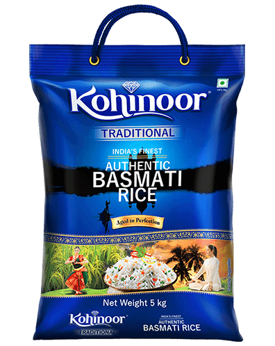 Kohinoor traditional authentic basmati rice traditional range