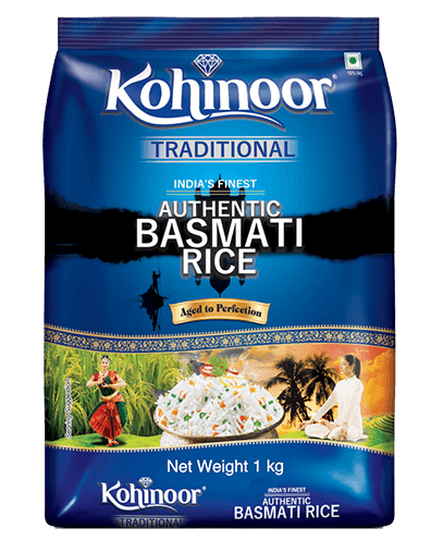 Kohinoor traditional authentic basmati rice traditional range