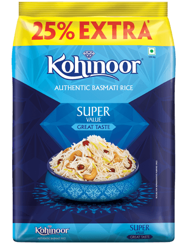 Basmati Rice (25% Extra) 1 kg